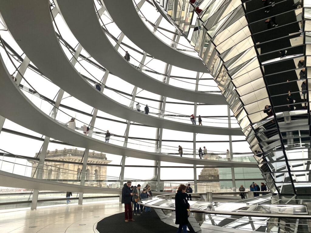 berlin reichstag dome paysage