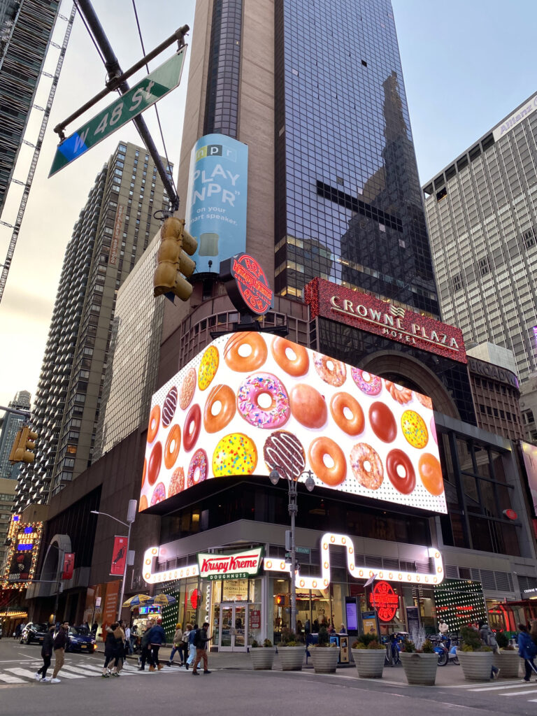 new york times square donut