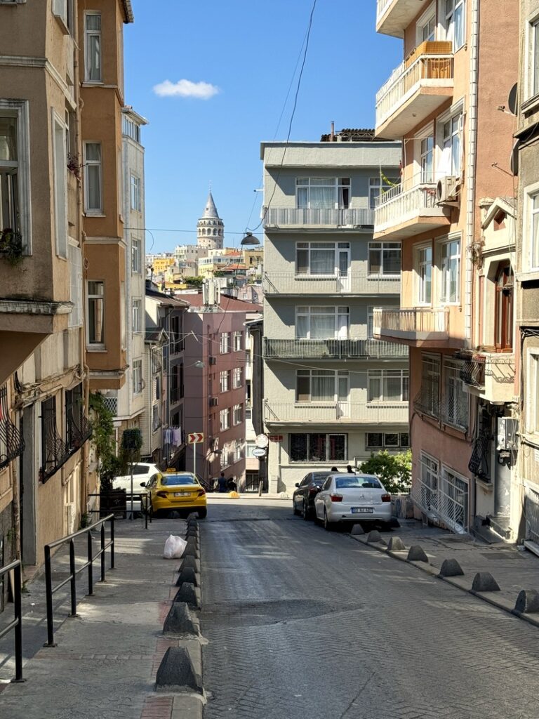 istanbul galata vue sur tour