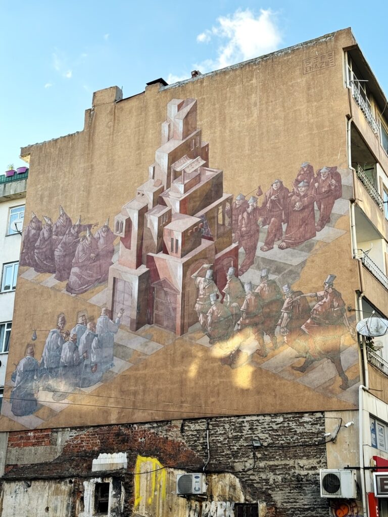 istanbul kadikoy fresque