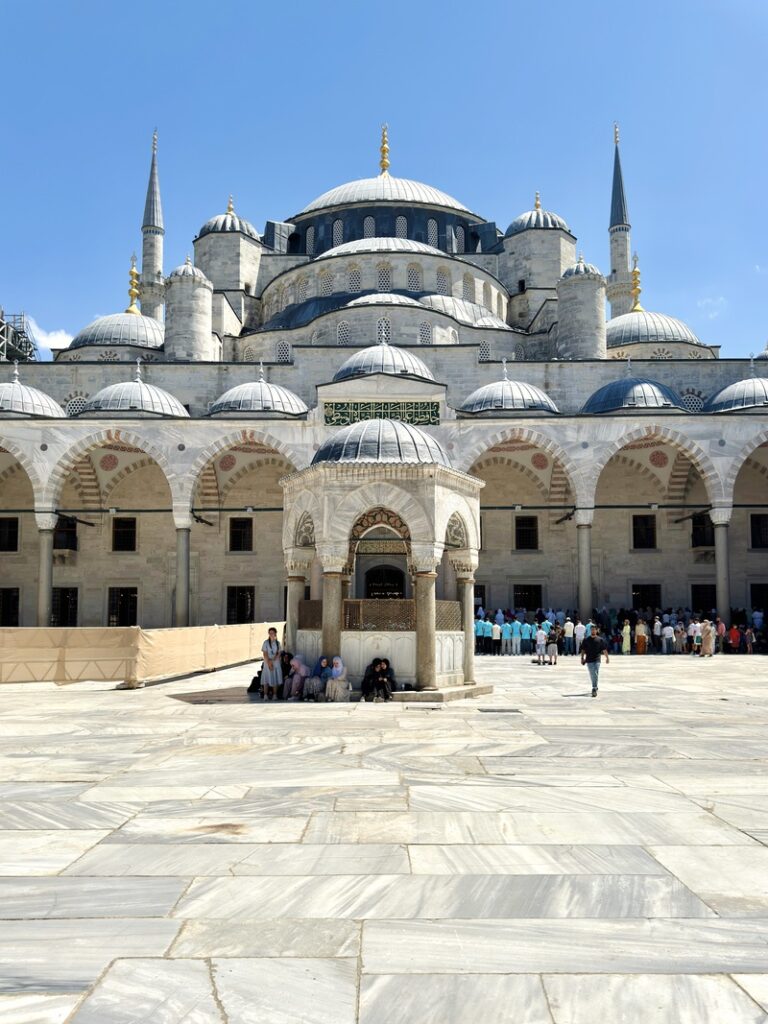 istanbul mosquee bleue exterieur