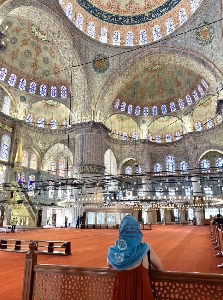 istanbul mosquee bleue julie