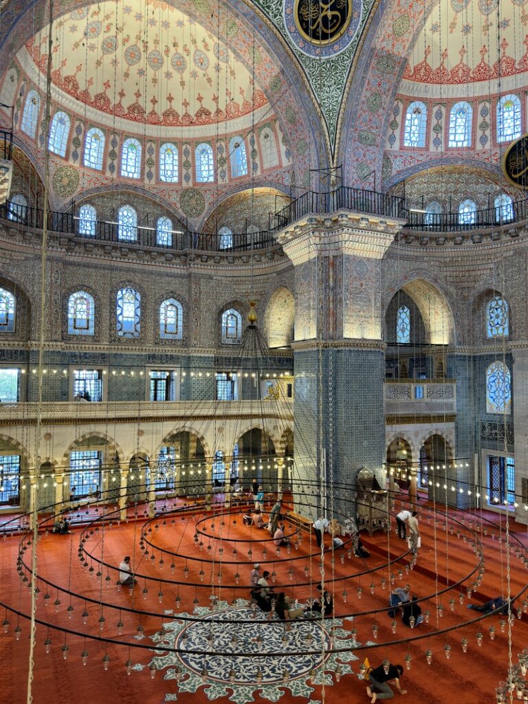 istanbul mosquee neuve etage