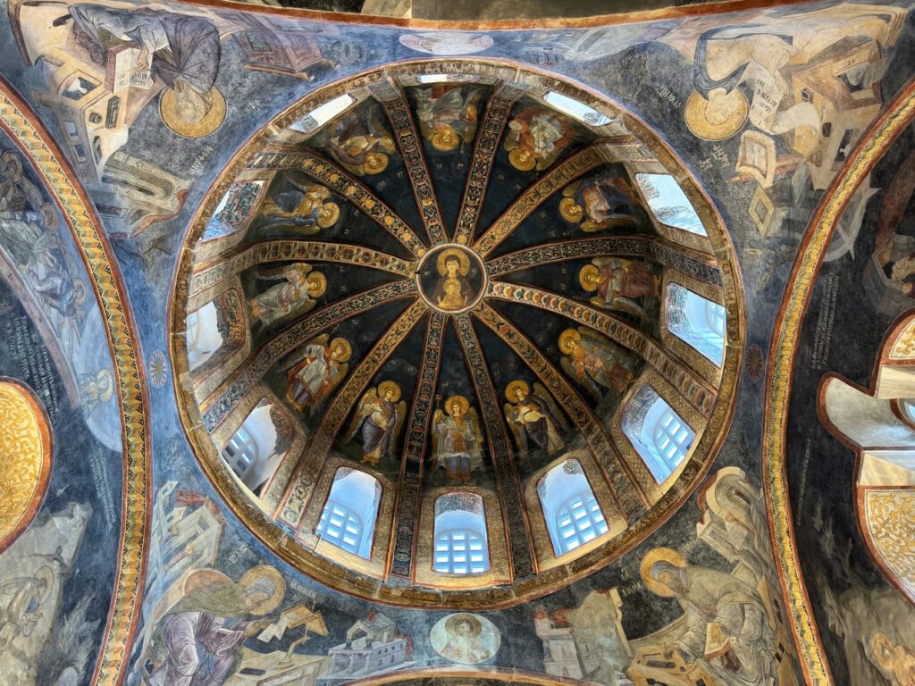 istanbul saint sauveur dome paysage