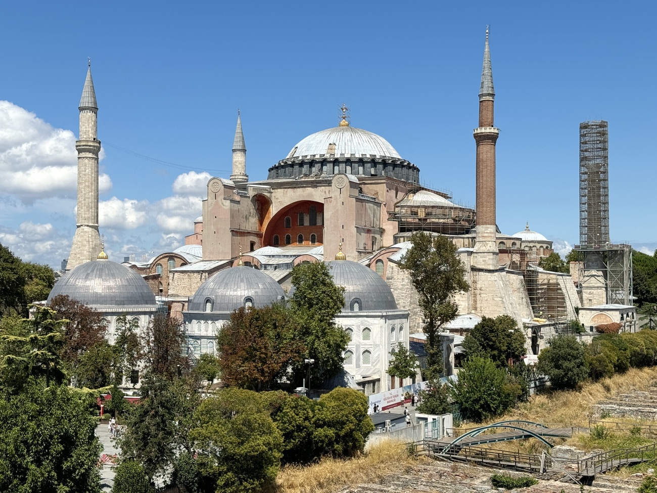 istanbul sainte sophie paysage