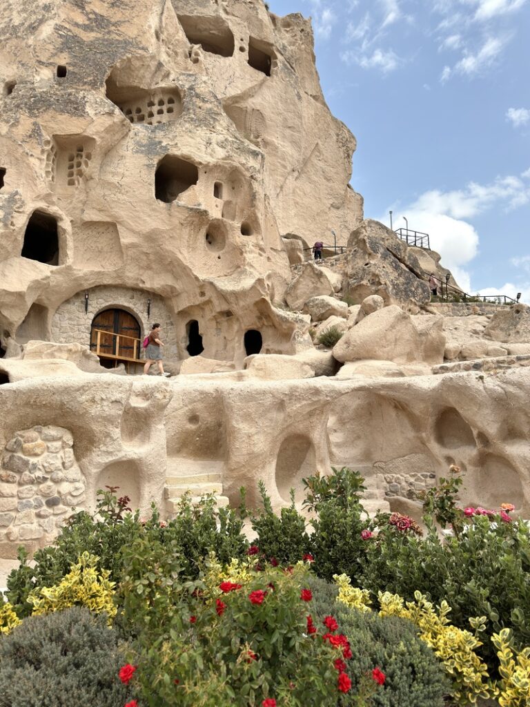 cappadoce detail du chateau uchisar