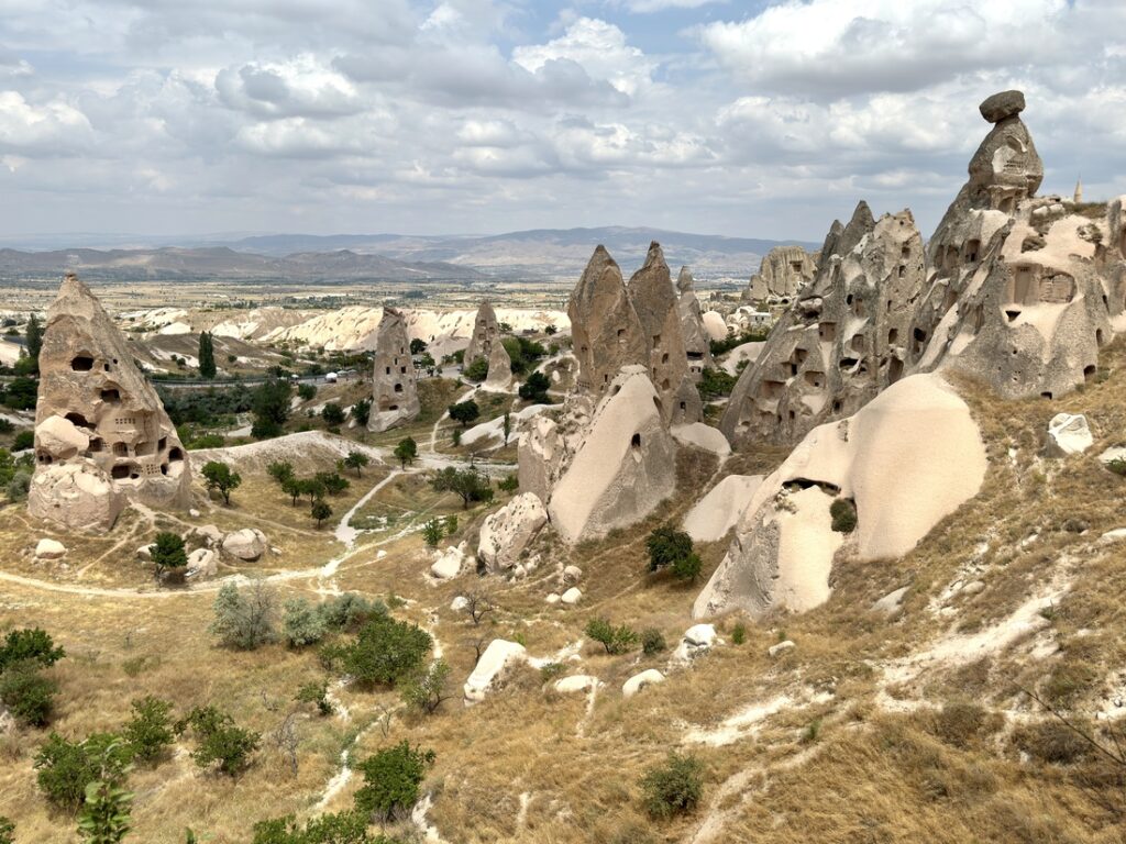 cappadoce paysage a cote uchisar