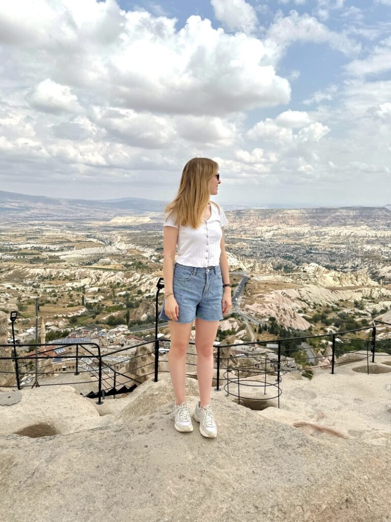 cappadoce vue depuis le chateau uchisar