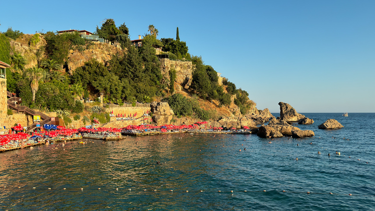 plage antalya paysage