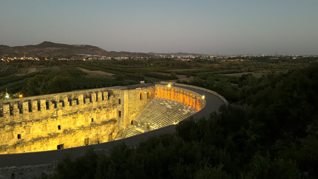 theatre aspendos paysage