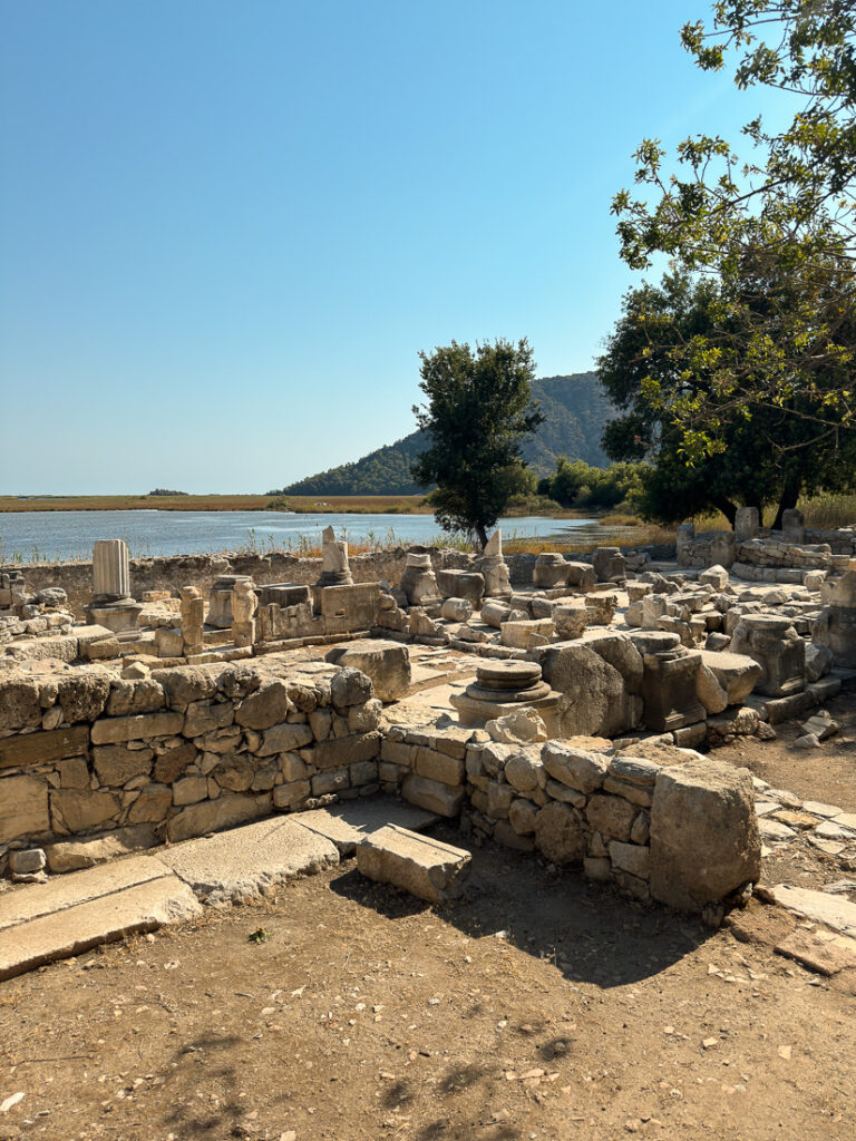 Caunos temple Dalyan Turquie