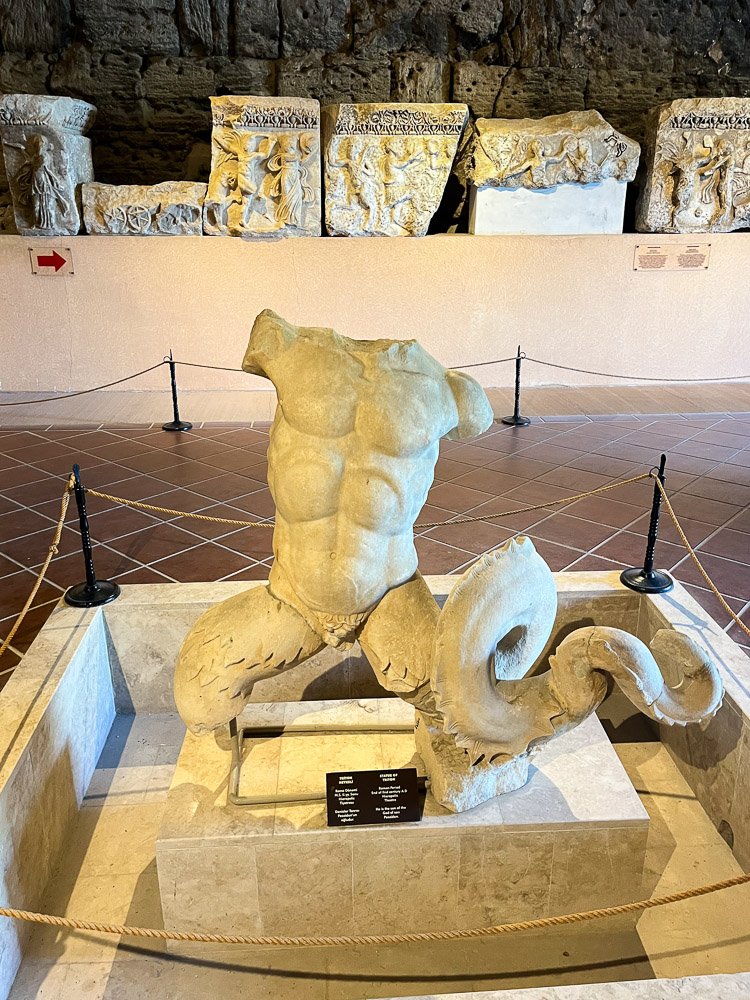 Musée Pamukkale buste