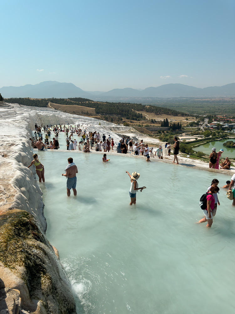 Pamukkale fréquentation 10h