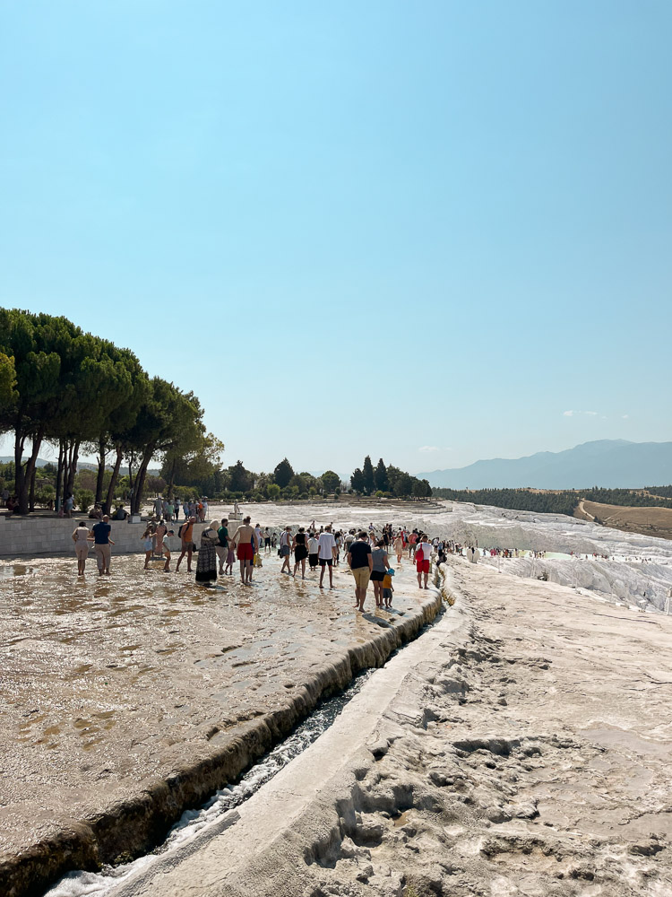 Pamukkale fréquentation