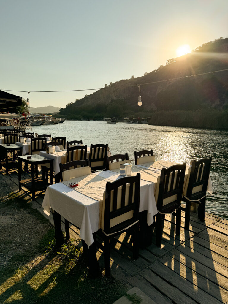 Restaurant Dalyan Turquie