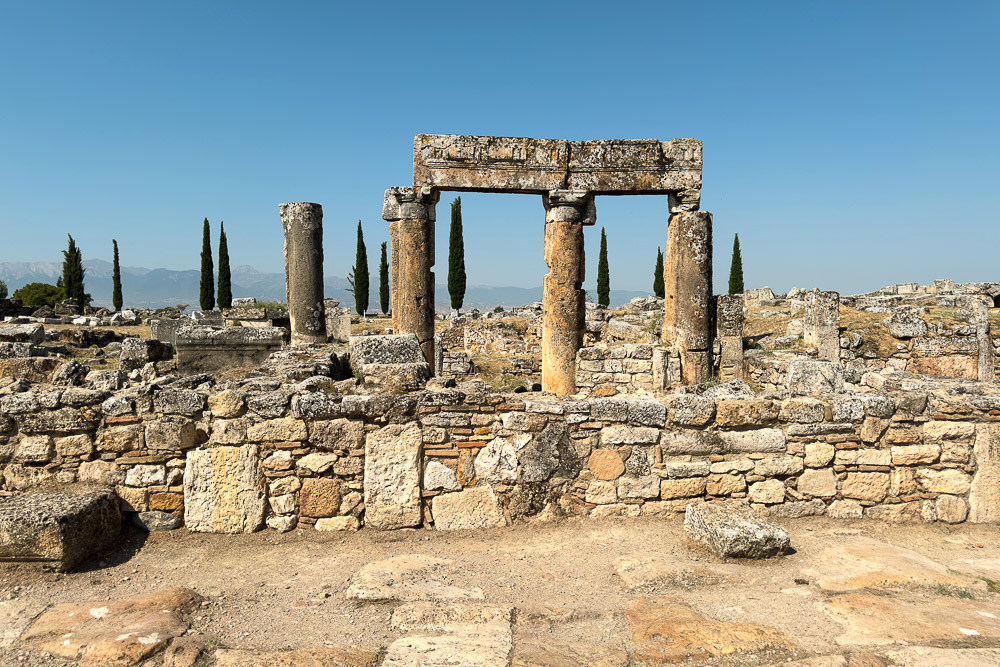 Rue à colonnades Hiérapolis