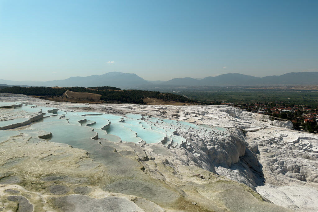 Vasques en cascade Pamukkale