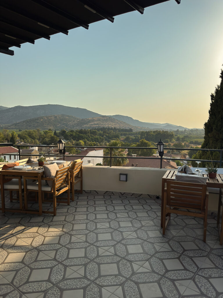 Terrasse Kalinos hotel Selçuk