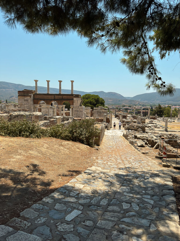 vue basilique Saint-Jean Selçuk